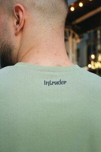 Фото - Оверсайз футболка Intruder FreeDom оливкового кольору з кишенею - Men box