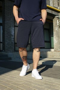 Фото - Мужские синие oversized шорты Intruder 'Player' - Men box