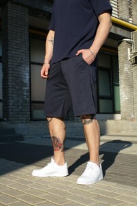 Фото - Мужские синие oversized шорты Intruder 'Player' - Men box