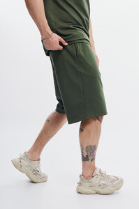Фото - Чоловічі oversized шорти кольору хакі Intruder 'Player' - Men box