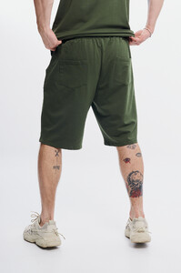 Фото - Чоловічі oversized шорти кольору хакі Intruder 'Player' - Men box