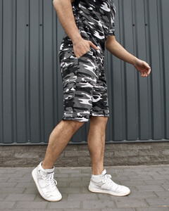 Фото - Чоловічі камуфляжні oversized шорти Intruder 'Player' - Men box