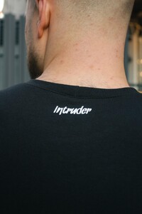 Фото - Оверсайз футболка Intruder FreeDom з кишенею чорна з оливою - Men box