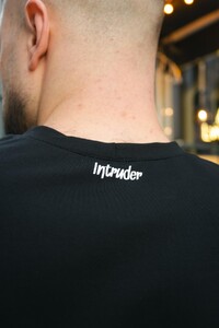 Фото - Оверсайз футболка Intruder FreeDom з кишенею чорна з хакі - Men box