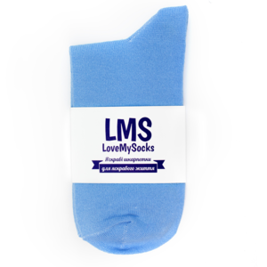 Фото - Голубые носки с пингвинами от LMS - Men box