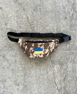 Фото - Камуфляжна бананка з прапором України - Men box
