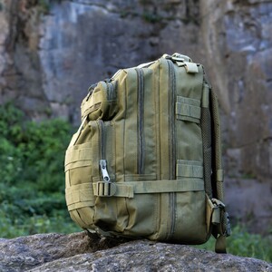 Фото - Туристический рюкзак оливкового цвета Dominator Shadow Black 30L - Men box