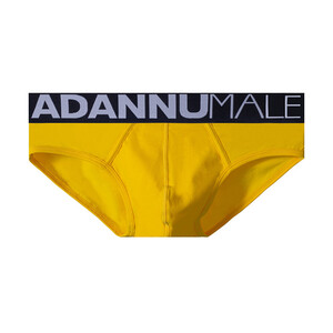 Фото - Мужские трусы брифы жёлтого цвета ADANNU - Men box