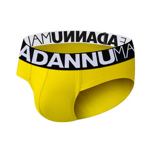 Фото - Мужские трусы брифы жёлтого цвета ADANNU - Men box