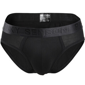 Фото - Мужские брифы Pinky Senson из модала черного цвета - Men box