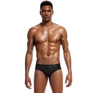 Фото - Мужские брифы Pinky Senson из модала черного цвета - Men box