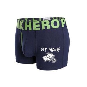 Фото - Мужские трусы Pink Hero темно-синие Get Money - Men box