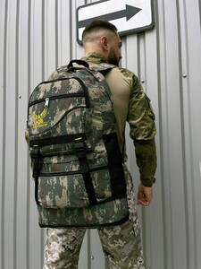 Фото - Рюкзак большой туристический MAD камуфляжной расцветки - Men box