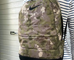 Фото - Городской рюкзак камуфляжный. Цвет: оливково-коричневый - Men box