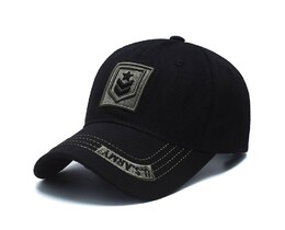Фото - Мужская кепка Narason черная с логотипом U.S.Army - Men box