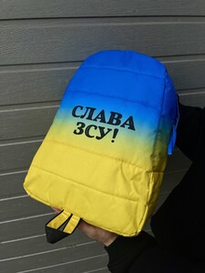 Фото - Рюкзак патріотичний жовто-блакитний "Слава ЗСУ!" - Men box