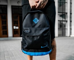 Фото - Молодежный спортивный рюкзак от Intruder с синим дном - Men box