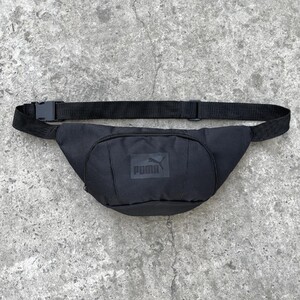 Фото - Бананка чорна з двома відділеннями на блискавці - Men box