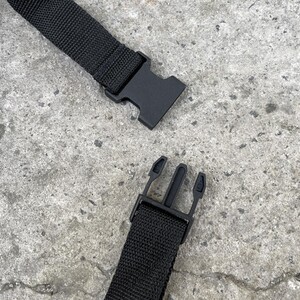 Фото - Бананка чорна з двома відділеннями на блискавці - Men box