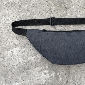 Фото - Сумка чоловіча від Intruder. Колір: темно-сірий меланж - Men box