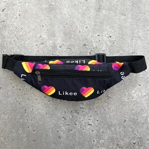 Фото - Бананка від бренду Intruder з принтом Likee чорна - Men box