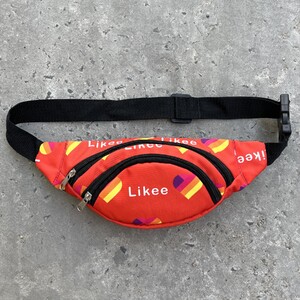 Фото - Сумка-бананка на пояс Likee маленька. Колір: помаранчевий - Men box