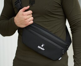 Фото - Бананка Intruder из материала Softshell черная - Men box