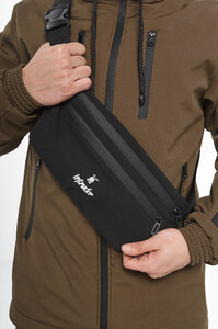 Фото - Бананка Intruder из материала Softshell черная - Men box