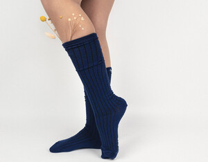 Фото - Жіночі гольфи Sammy Icon бавовняні Indigo Knee - Men box