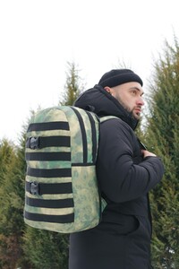 Фото - Рюкзак вместительный Fazan V2 в ярко-зеленый камуфляж - Men box