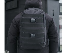 Фото - Рюкзак Intruder Fazan V2 черного цвета с ремнями - Men box
