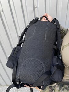 Фото - Туристичний рюкзак Accord Tactical із міцної тканини чорний - Men box