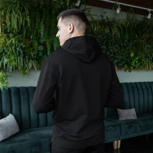 Фото - Спортивна кофта Pobedov 001 класична чорна - Men box