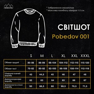 Фото - Світшот Pobedov 001 без малюнка. Колір: ментоловий - Men box