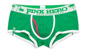 Фото - Боксеры зеленого цвета Pink Hero - Men box