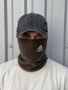 Фото - Бафф-хомут Intruder кольору хакі з білим логотипом - Men box