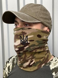Фото - Бафф мужской Intruder флисовый камуфляжный "Тризуб" - Men box