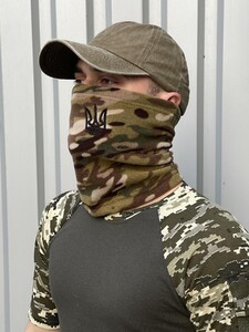 Фото - Бафф мужской Intruder флисовый камуфляжный "Тризуб" - Men box