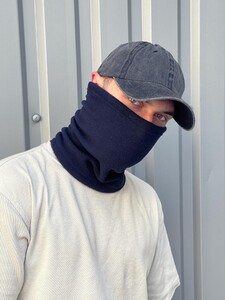 Фото - Шарф-снуд всесезонний від бренду Intruder темно-синій - Men box