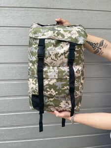 Фото - Рюкзак Intruder Camping у піксельний камуфляж - Men box