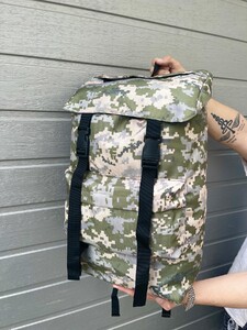 Фото - Рюкзак Intruder Camping у піксельний камуфляж - Men box