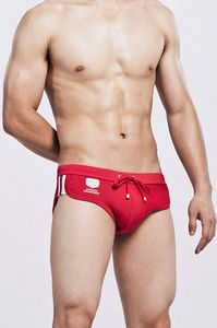 Фото - Мужские плавки Seobean. Цвет: красный - Men box