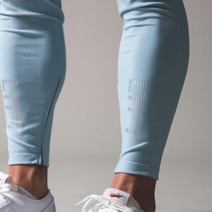 Фото - Спортивные штаны Lyft голубые с карманами на молнии - Men box