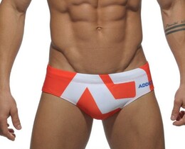 Фото - Короткі чоловічі плавки Sport Line помаранчевого кольору - Men box