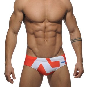 Фото - Короткі чоловічі плавки Sport Line помаранчевого кольору - Men box