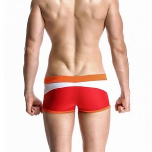 Фото - Плавки-боксеры Seobean. Цвет: красный - Men box