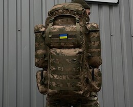 Фото - Тактический военный рюкзак FIELD. Цвет: бежевый камуфляж - Men box