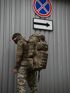 Фото - Тактический военный рюкзак FIELD. Цвет: бежевый камуфляж - Men box