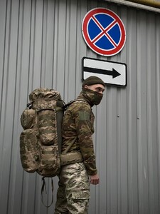 Фото - Тактический военный рюкзак FIELD. Цвет: бежевый камуфляж - Men box