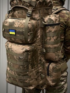 Фото - Тактический военный рюкзак FIELD. Цвет: бежевый камуфляж - Men box
